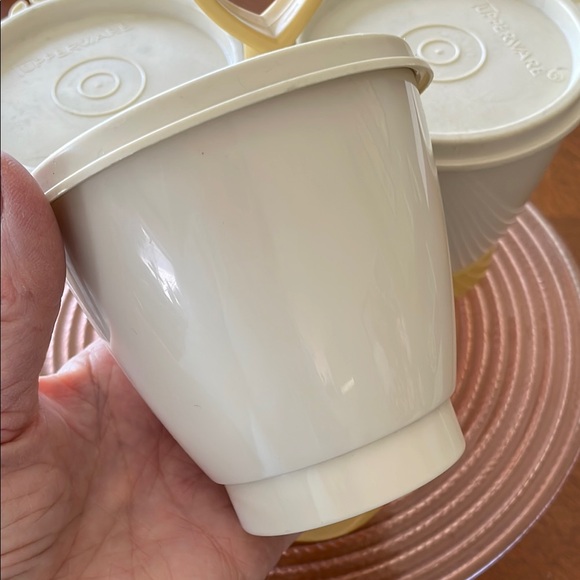 Tupperware Condiments Containers Set Vintage - Picture 4 of 9